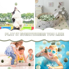 FHRILEK smooth surface ball pit balls for quick cleaning