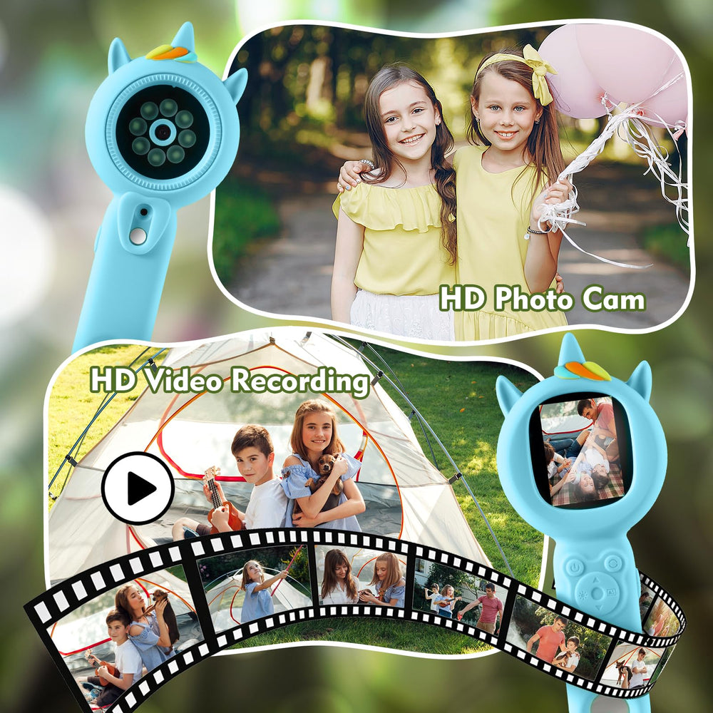 FHskFH Kids Microscope portable handheld design for on-the-go science in classrooms.