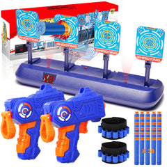 Fibevon Nerf target four-target front view for engaging practice sessions