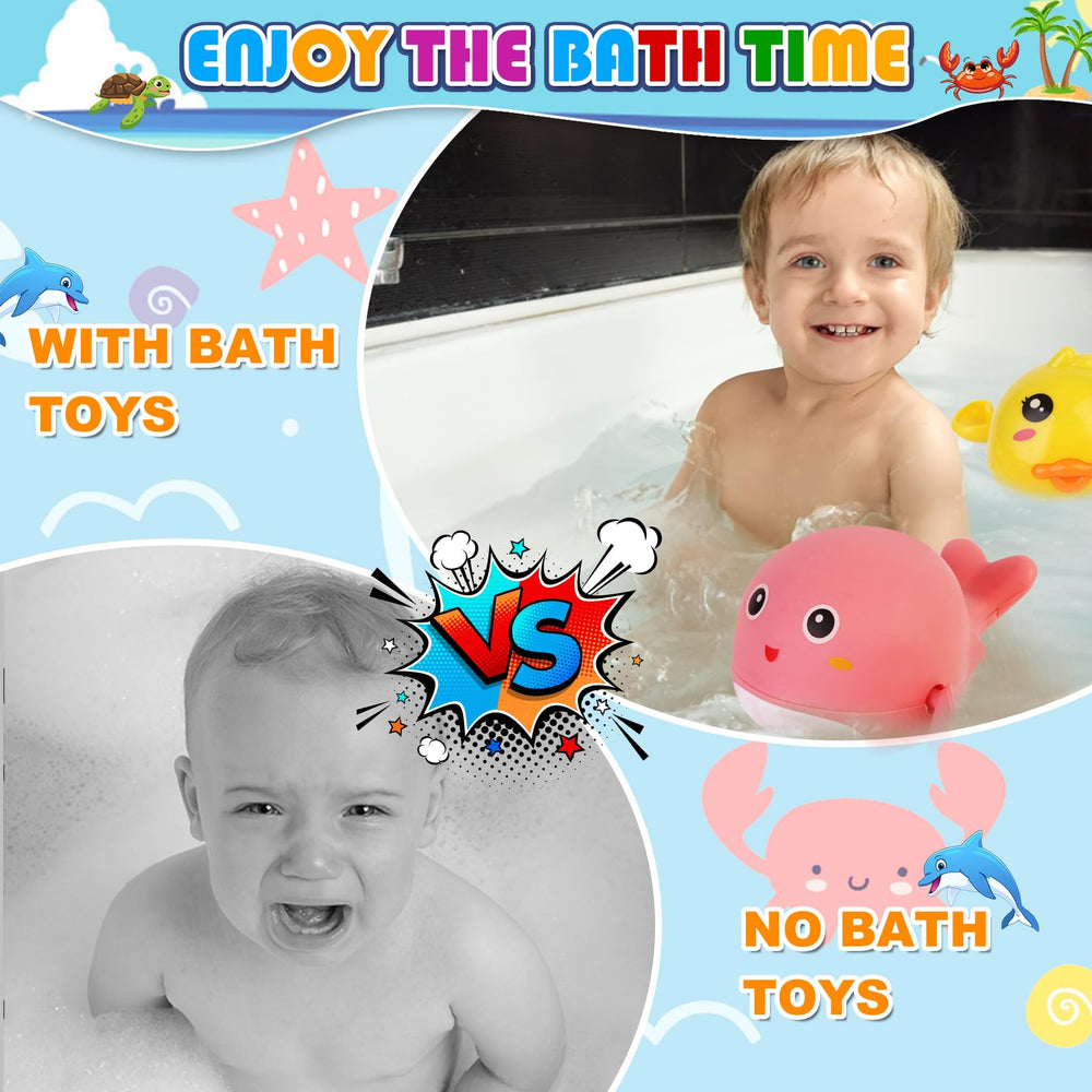 FICCURYS turtle bath toy promotes active play and coordination.