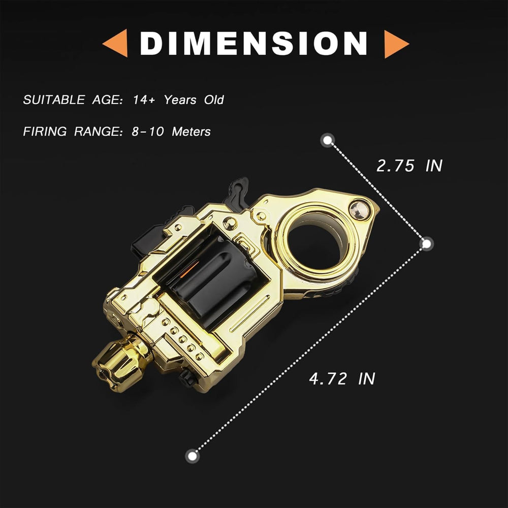 Pocket-friendly Spinner Gun fits in pocket or bag.
