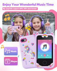 Fiechcco Kids Smart Phone Purple packaging box ready for gifting