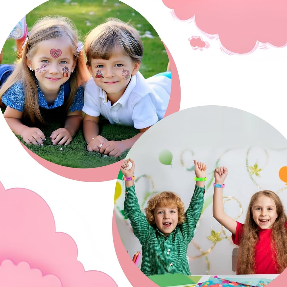 FIGEPO Unicorn slap bracelets, playful wrist accessories for party fun
