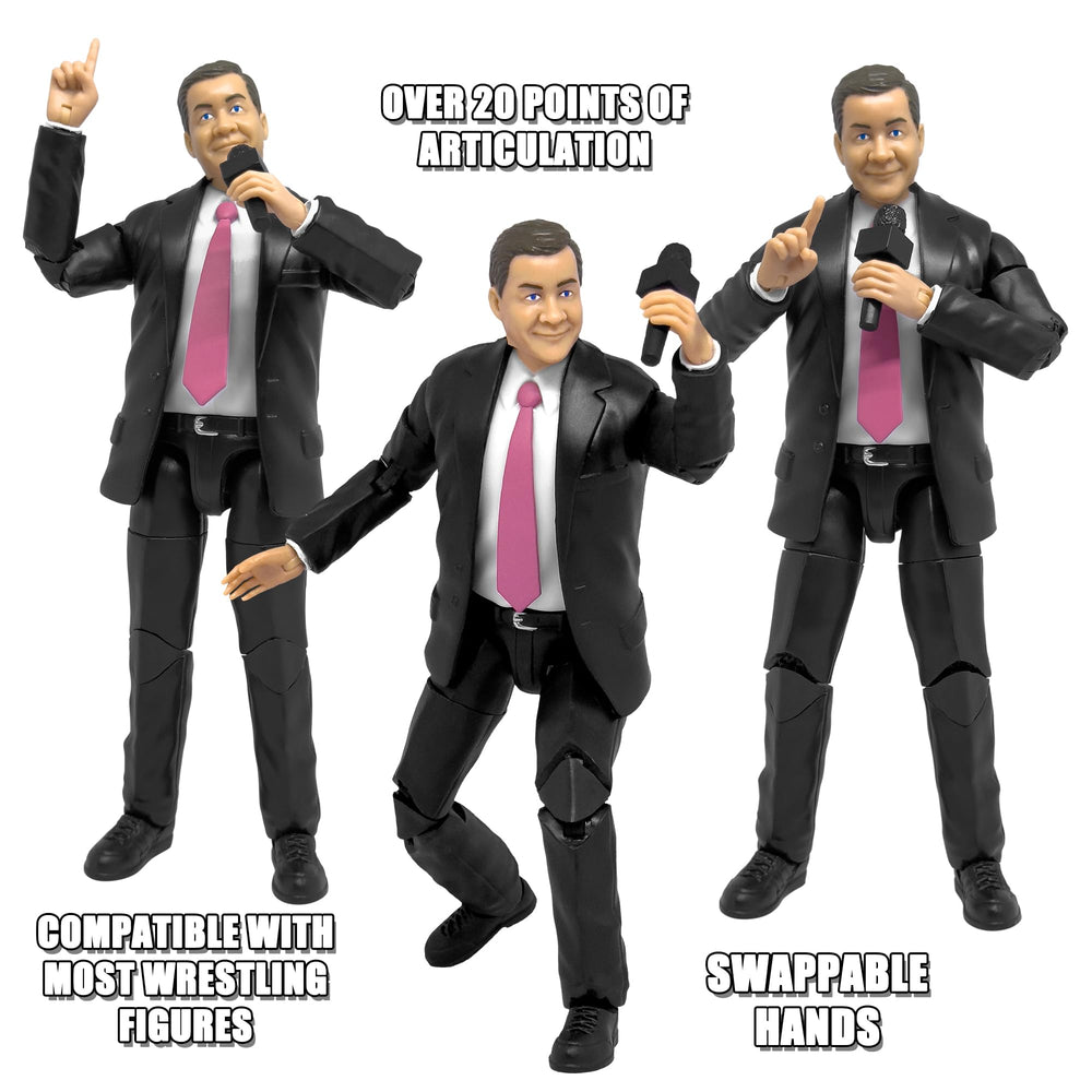 Figures Toy Company 6-8 inch compatibility for mixed-scale displays.