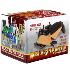 Figures Toy Company breakable table adds chaotic action moments.