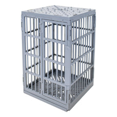 Figures Toy Company Shark Cage Jail Cell in a dynamic play setup with heroes and villains.