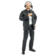 Figures Toy Company Ultimate Classic Commentator features 11 interchangeable hands for dynamic poses.