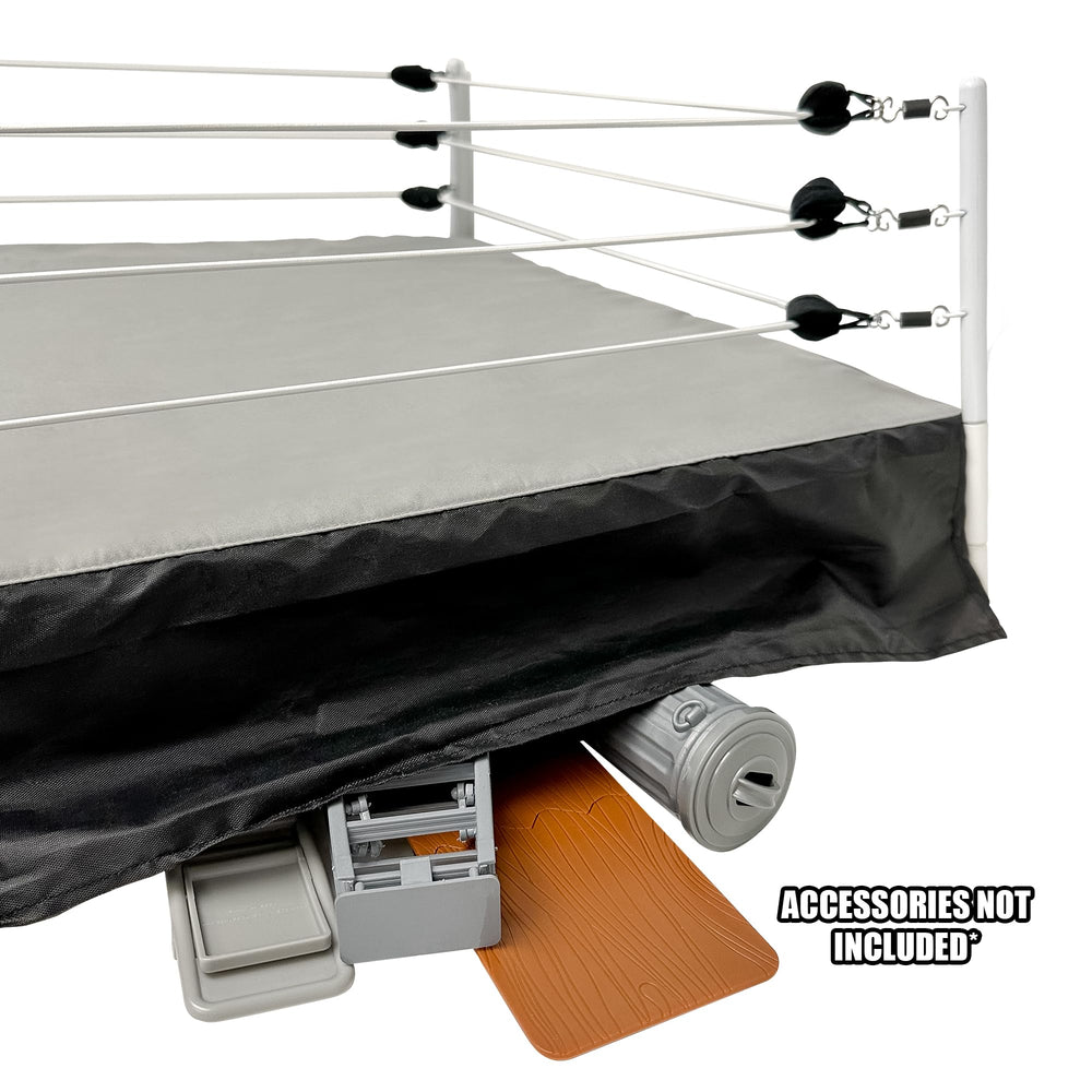 Figures Toy Company wrestling ring cloth turnbuckles add authentic detail during play