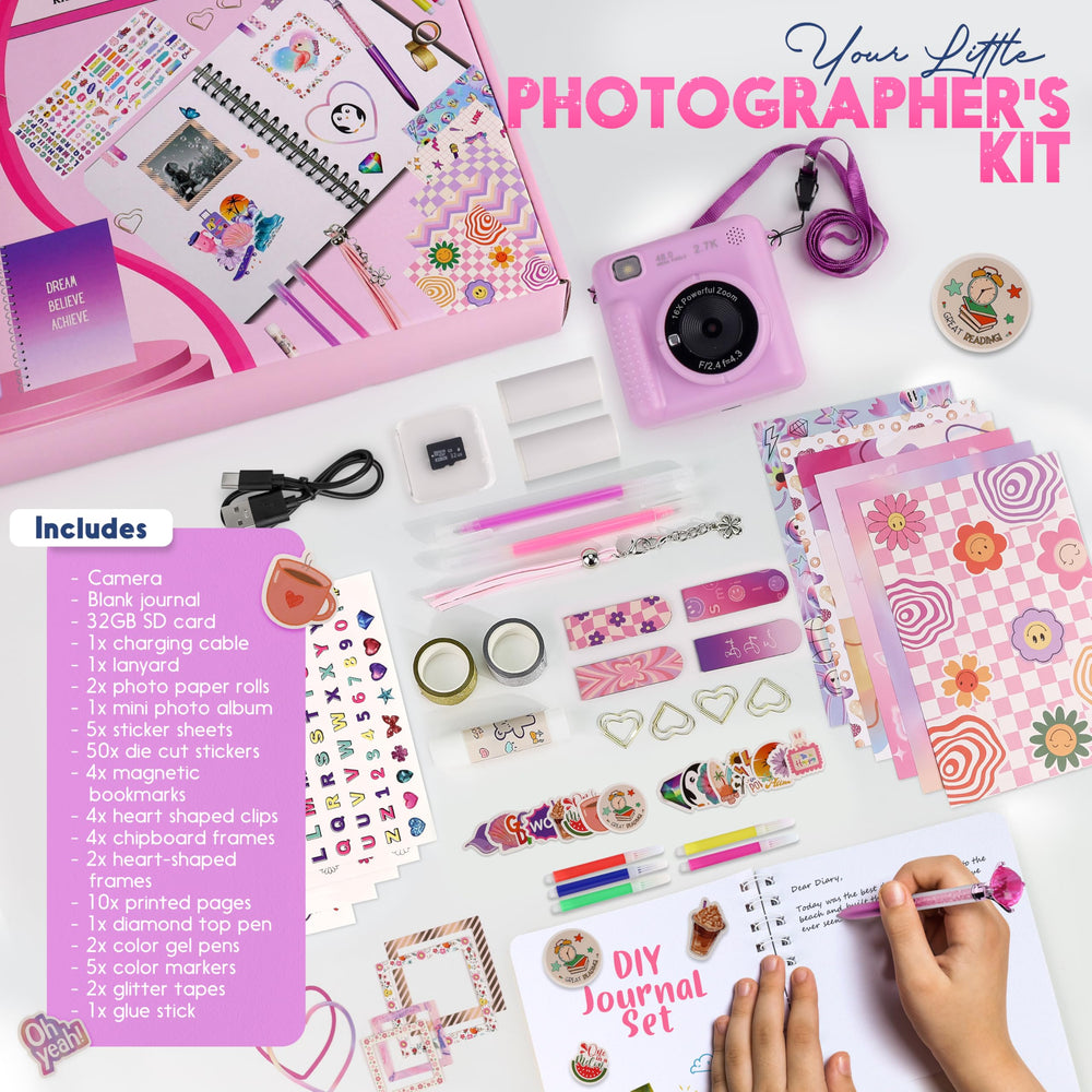 FINcredible Photomaker Kit instant print function shown with photos.