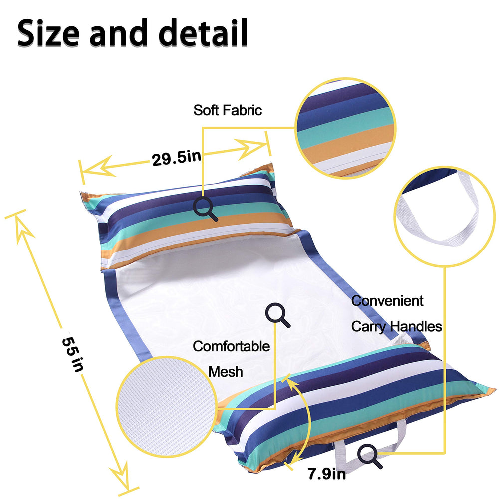 FindUWill four-in-one lounger-drifter for lazy days on water.