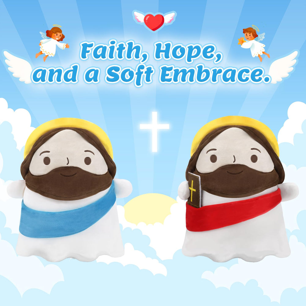 Finebee Jesus Plush ideal for bedtime hugging and comforting routine.