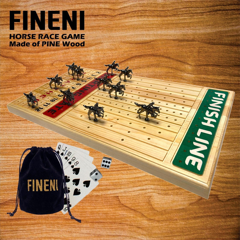 FINENI close-up of metal horse miniatures showing craftsmanship