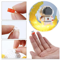 Finger Rock 388-piece nano-compatible kit shown mid-assembly for a hobby session.