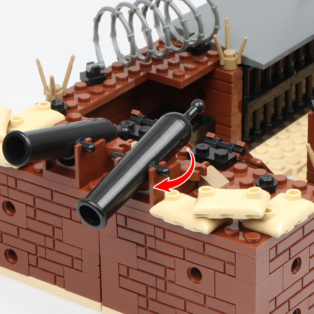 Finger Rock penitentiary scene with prison bars design for dramatic storytelling