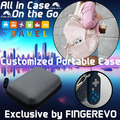 FINGEREVO exclusive portable case included for secure transport.