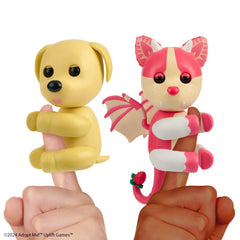 Fingerlings Adopt Me Dog figure for imaginative pretend-play and gentle handling
