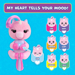 Fingerlings Mimi Pink mood-guessing lets you explore feelings in a fun moment.