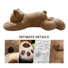 Fiosnow brown bear in bedroom setup for cozy reading breaks