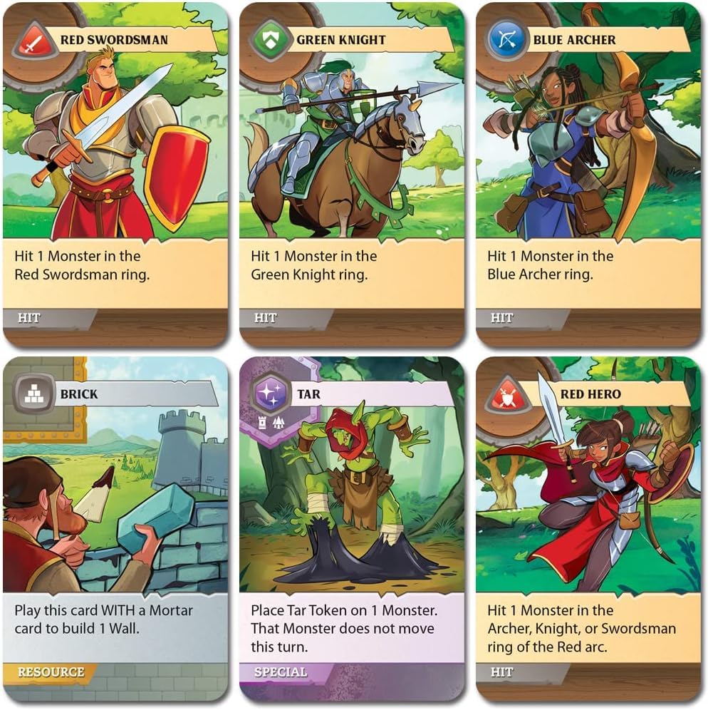 Fireside Games box art capturing adventurous fantasy for Castle Panic 2nd Edition.
