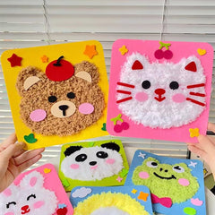 First Sewing Kit pig stitching supports creative storytelling through simple embroidery.