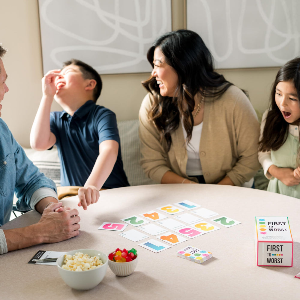 First to Worst team guessing promotes collaboration as players read each others' priorities.