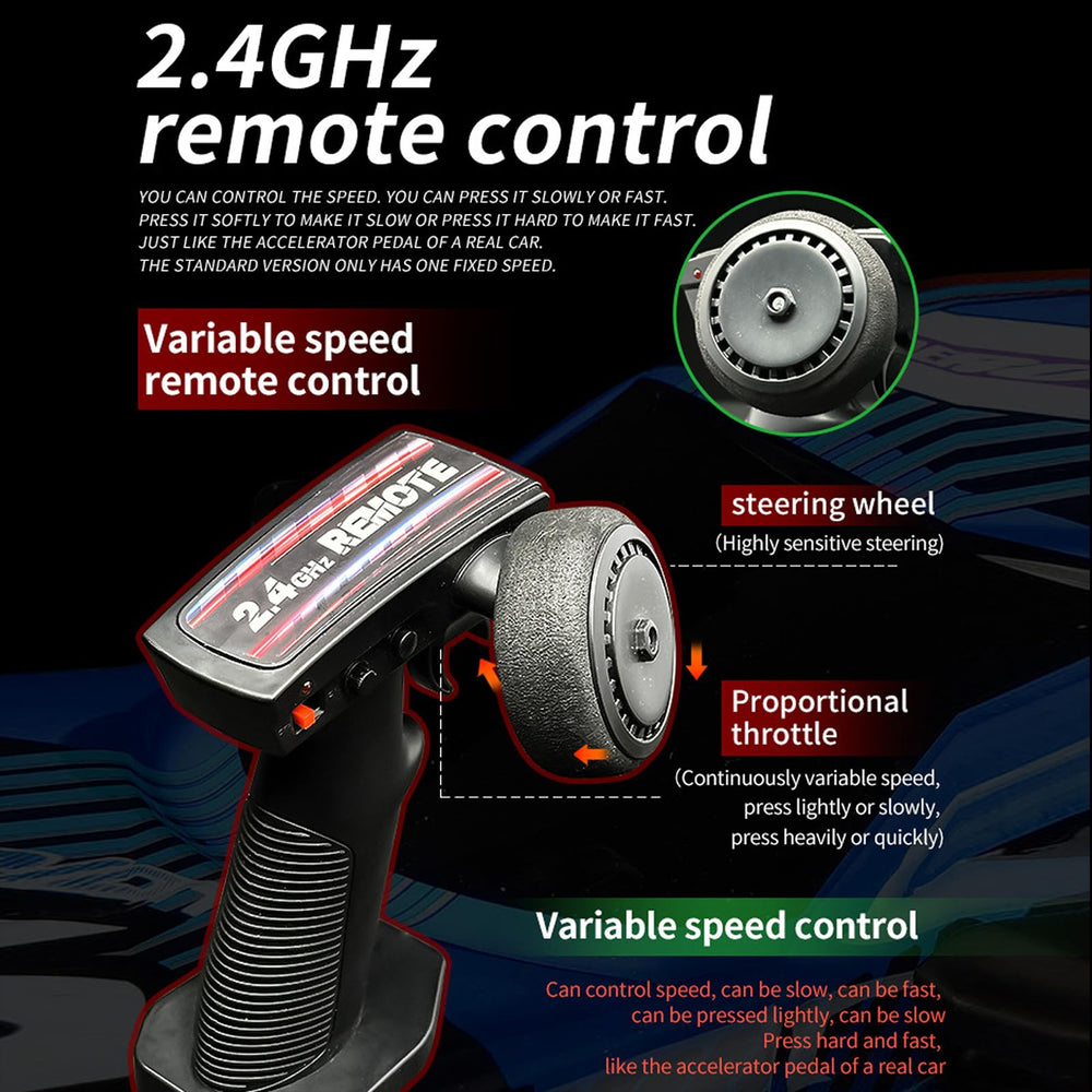 Fisca 7.4V 500mAh battery pack for longer play sessions