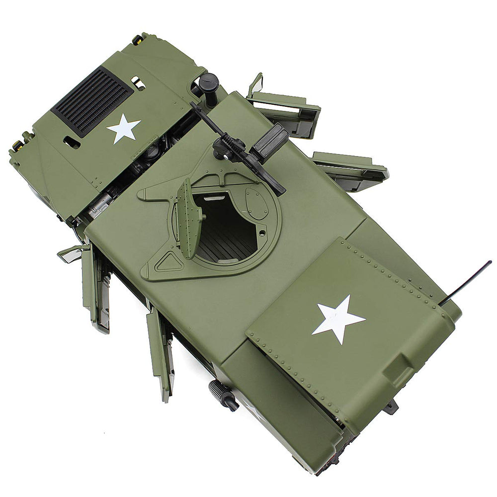 Fisca 1/18 scale model car open doors demonstrates interactive features for collectors.