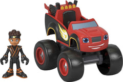 Fisher-Price AJ ninja figure with poseable arms and legs for dynamic action.