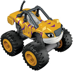 Fisher-Price Blaze 4-Pack Blaze vehicle promotes fast-paced, kid-led play.