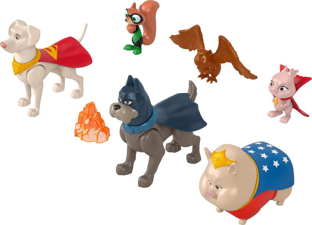 Fisher-Price DC League Super-Pets Pigasus figure adds flying hero moments