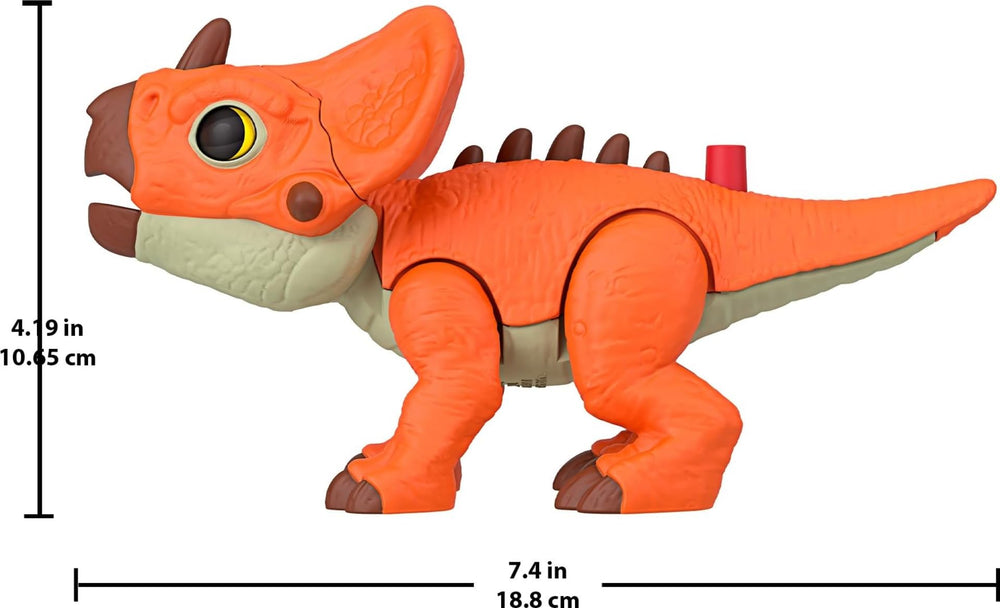 Fisher-Price Imaginext Aquilops ram head motion for dramatic play moments