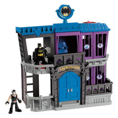 Fisher-Price Imaginext movable Bat-Signal activating an alert