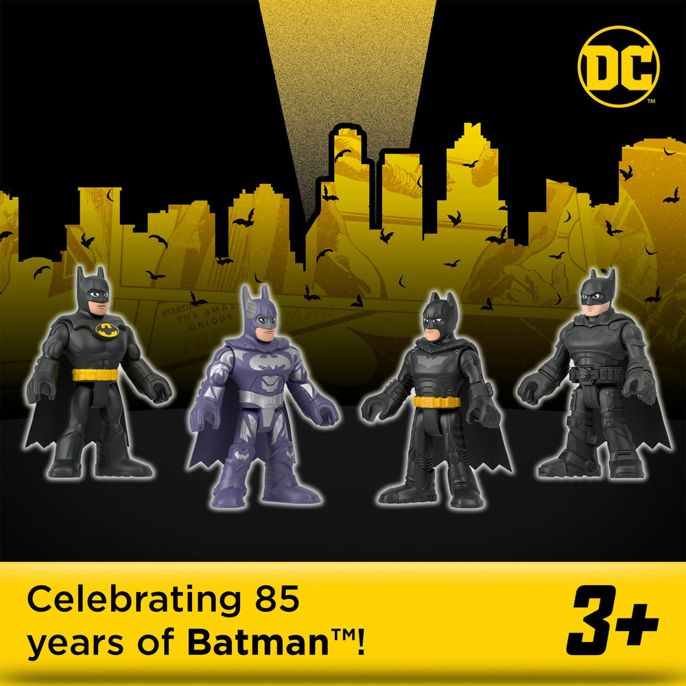 Fisher-Price Imaginext Batman 1997 figure invites dynamic storytelling and action poses.