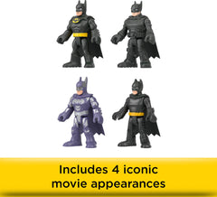 Fisher-Price Imaginext Batman 2005 figure offers cinematic-inspired drama for play.