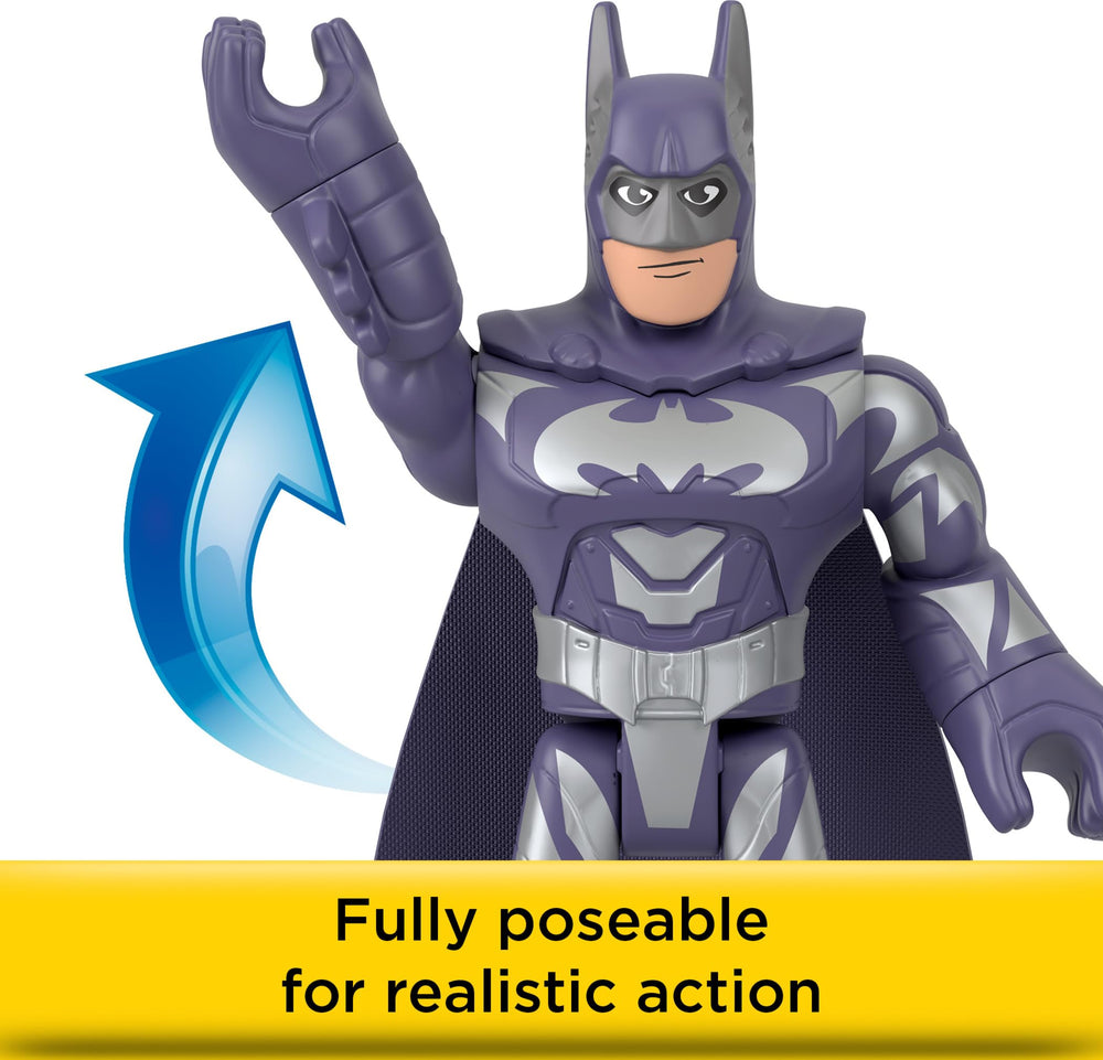 Fisher-Price Imaginext Batman 2022 figure captures modern film look for play.