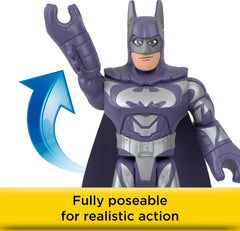 Fisher-Price Imaginext Batman 2022 figure captures modern film look for play.