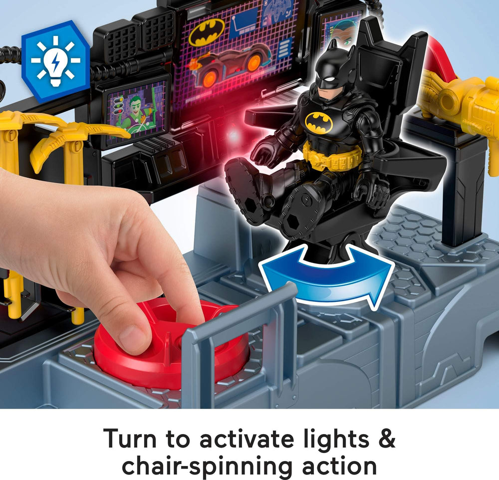 Fisher-Price Imaginext Batwing attachment for aerial rescues.