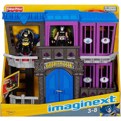 Fisher-Price Imaginext Gotham City Jail front doors setup for play