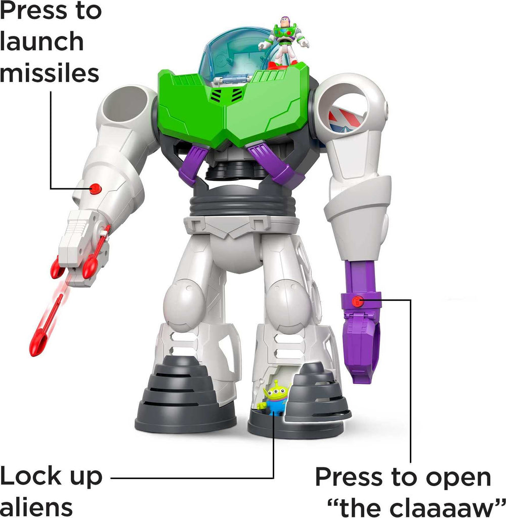 Projectiles launcher encourages precise aiming during pretend battles.
