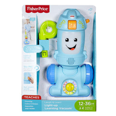 Fisher-Price Laugh-and-Learn vacuum canister button activates extra songs