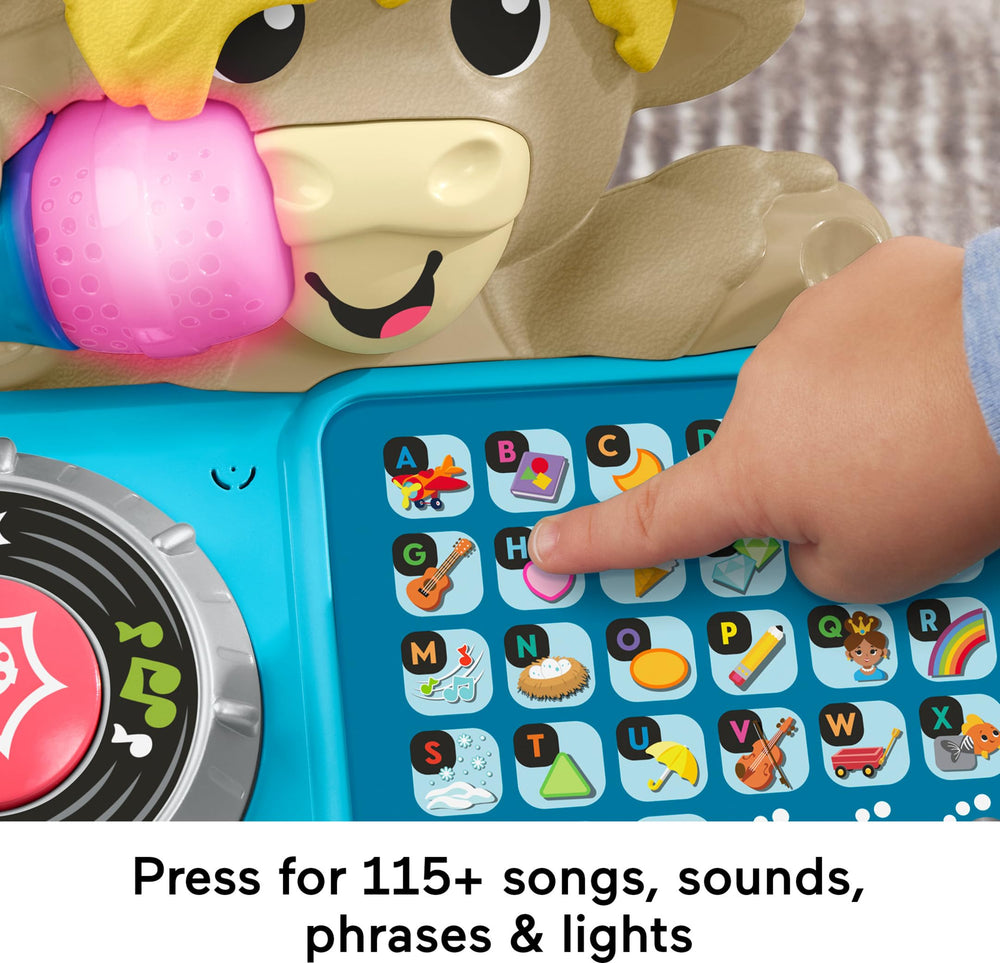 Fisher-Price Link Squad Yak recording feature with remixable song option.