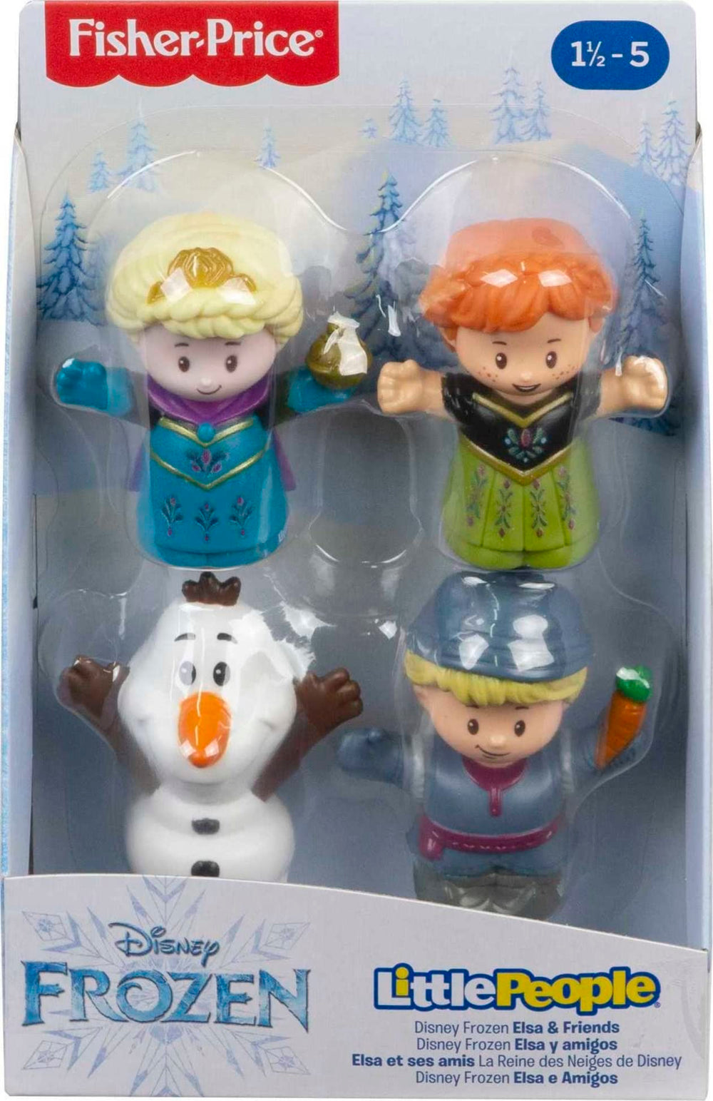 Fisher-Price Little People Disney Frozen set for early learning fun.