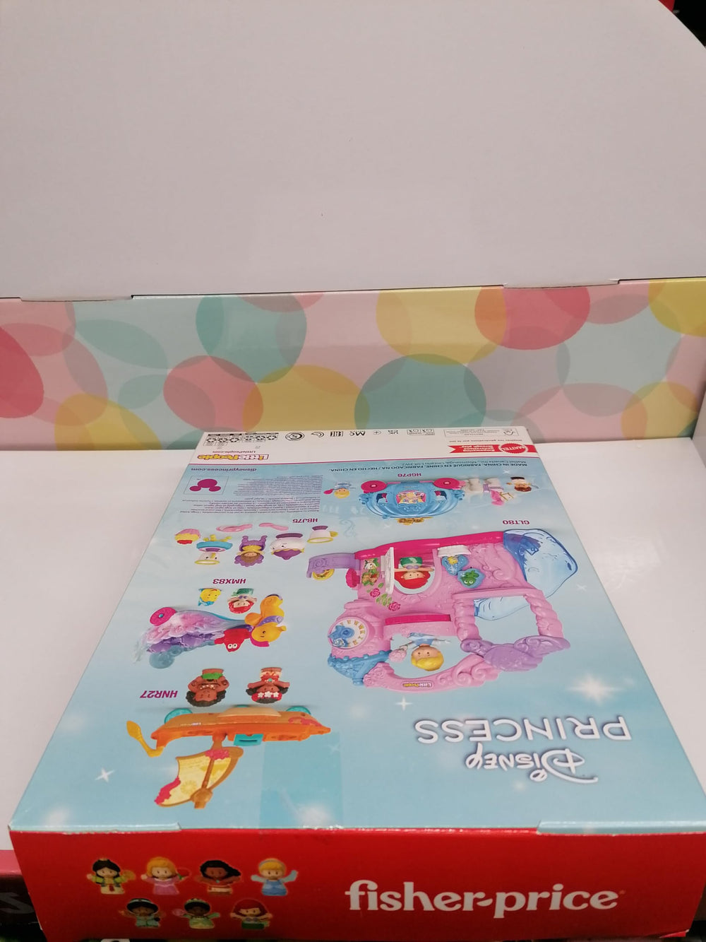 Disney Princess Fisher-Price Little People figures fit small hands for easy grasp