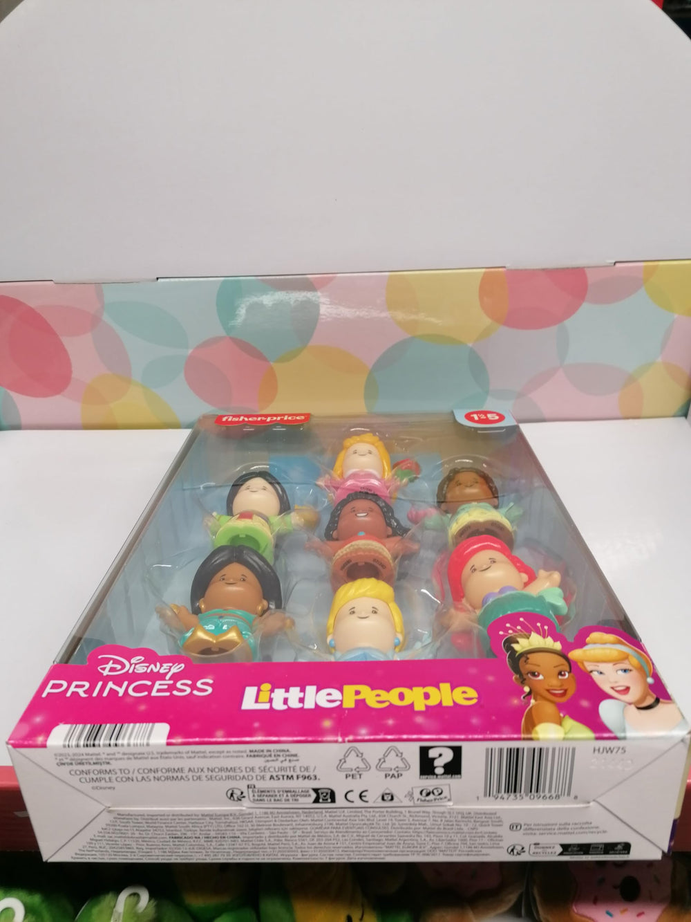 Disney Princess Fisher-Price Little People playtime scene demonstrates cooperative pretend play