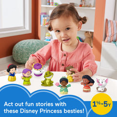 Fisher-Price Little People Belle and Mrs. Potts for a tea-party adventure