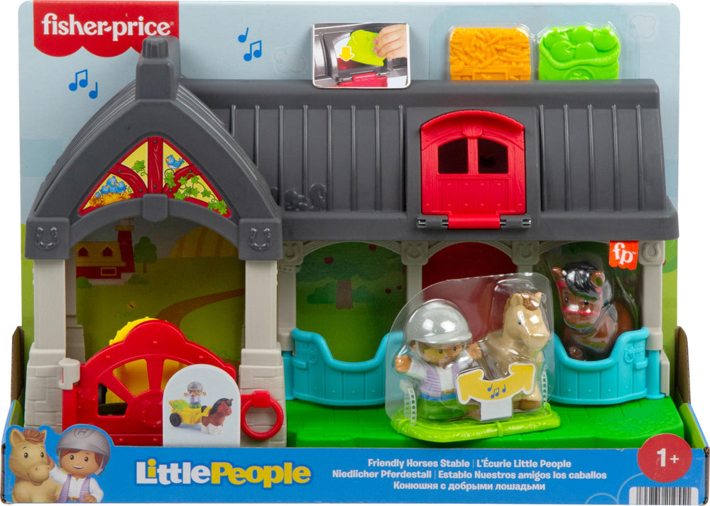 Fisher-Price Little People horses and caretaker figures spark imaginative riding and caregiving