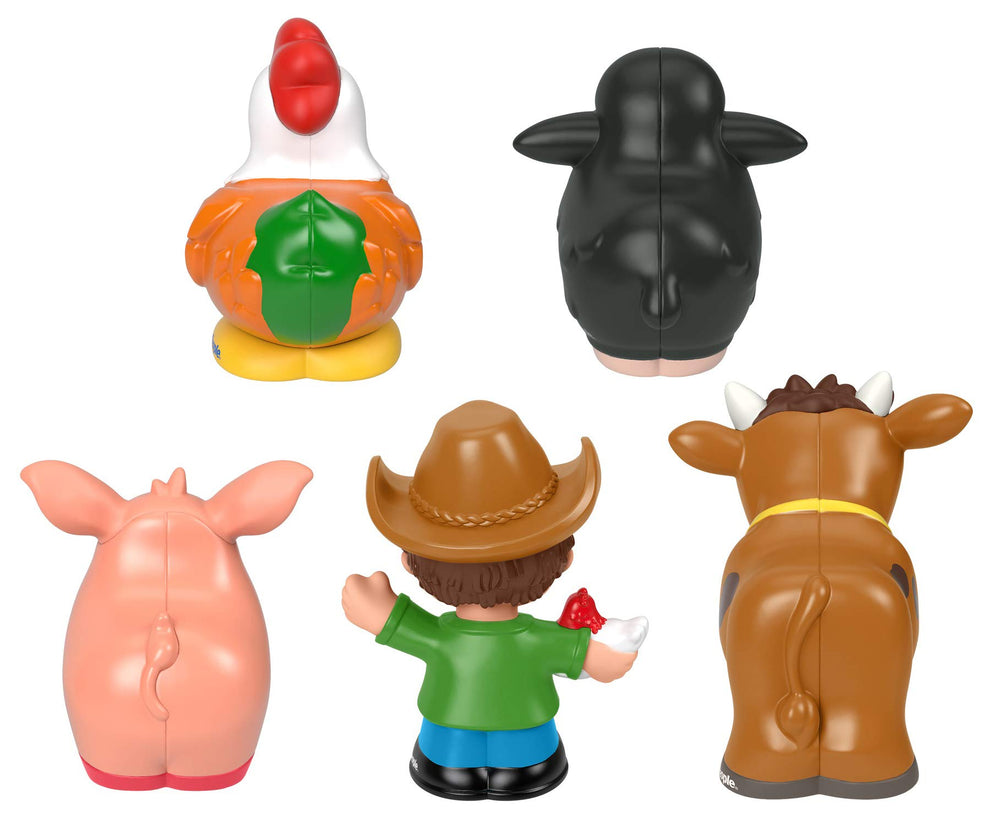 Fisher-Price Little People pig figure supports fine motor exploration during playtime