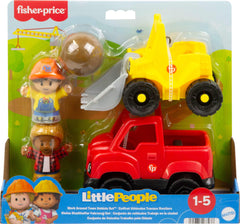 Little People Work Around Town set on the floor inviting rolling and open-ended play.