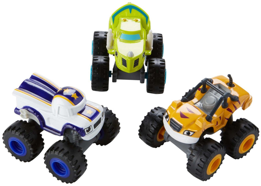 Fisher-Price Nickelodeon Blaze 3-Pack Darington truck for imaginative racing