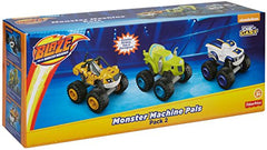 Fisher-Price Nickelodeon Blaze 3-Pack unboxing moment and excitement